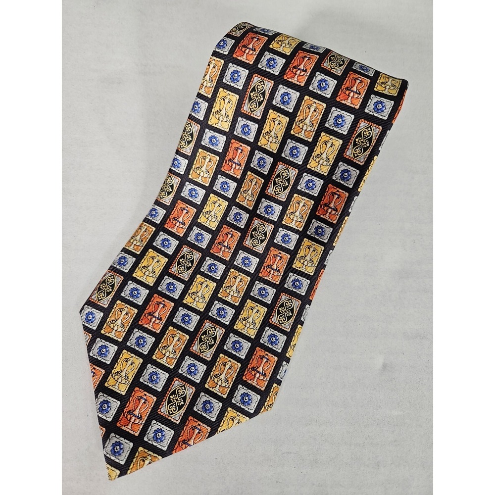 Champs Elysees Men's Pure Silk Necktie Made‎ in Spain